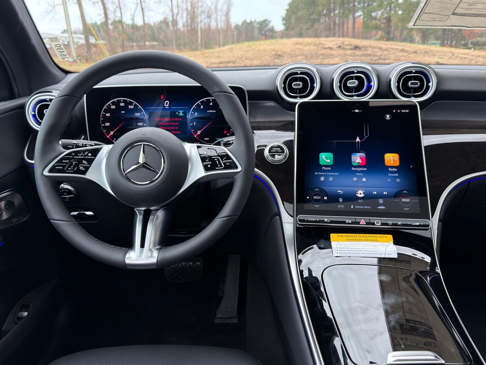 New 2026 Cirrus Silver Metallic Mercedes-Benz GLC 300 image 3