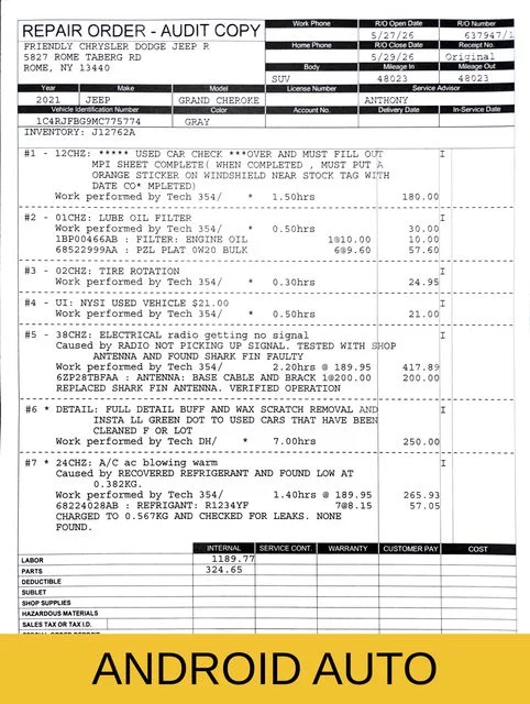 Used 2021 Blue Jeep Limited image 3