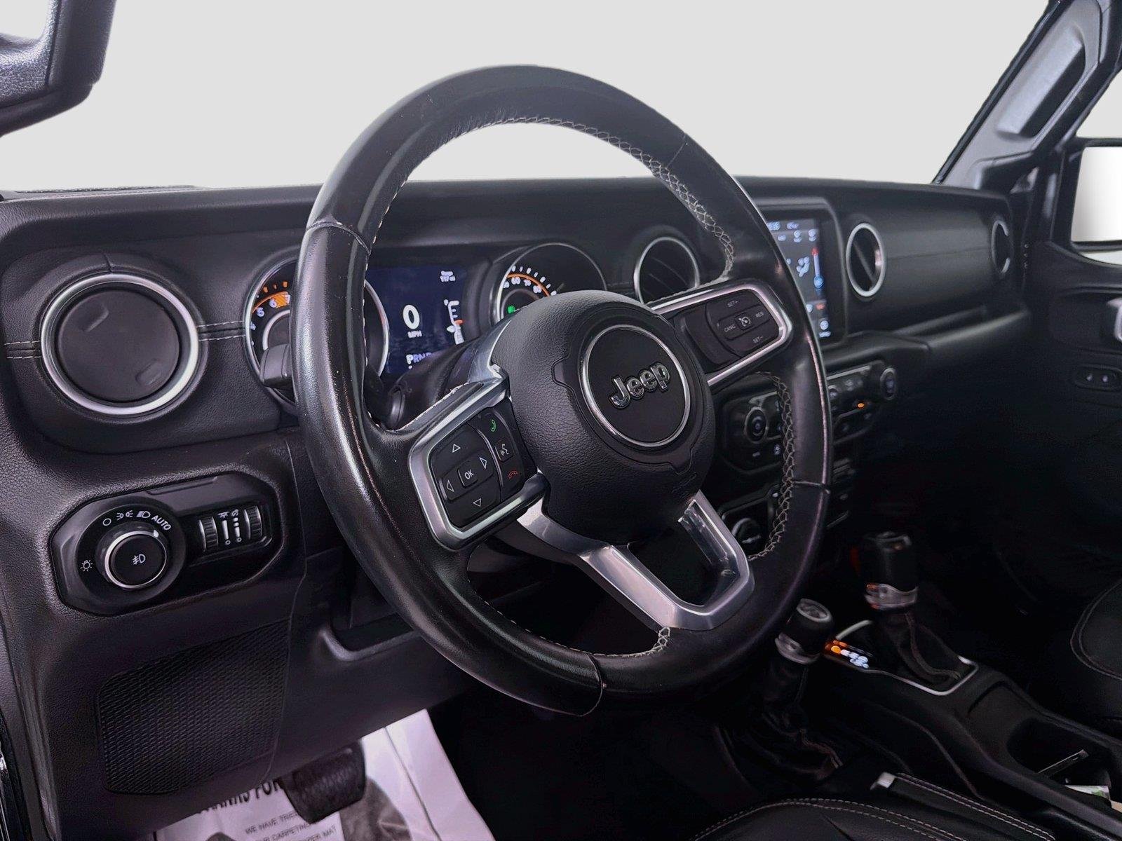 Used 2020 Black Jeep Sahara 4X4 image 9