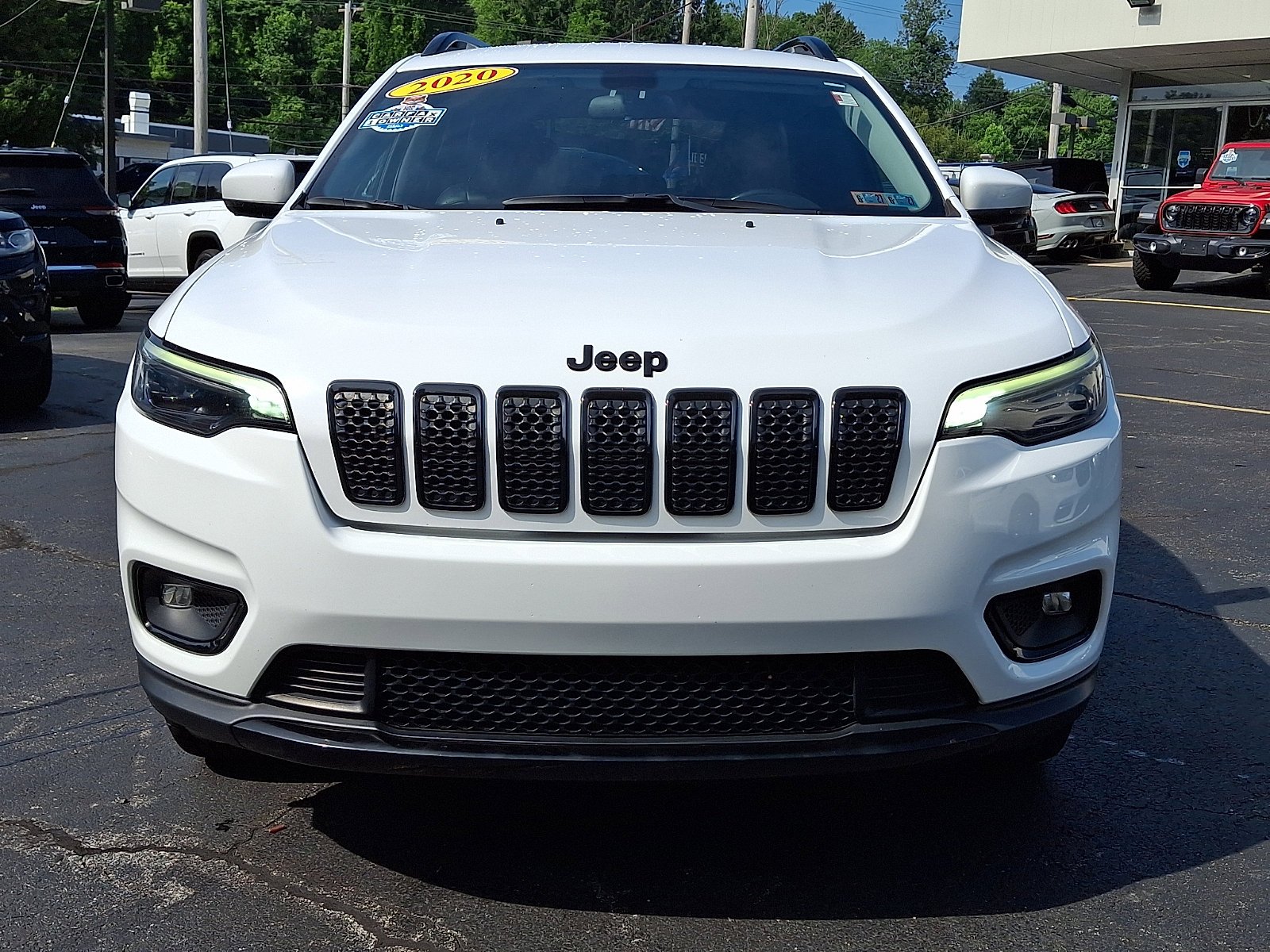 Certified 2020 Jeep Cherokee Latitude Plus with VIN 1C4PJMLB7LD590789 for sale in Newtown Square, PA