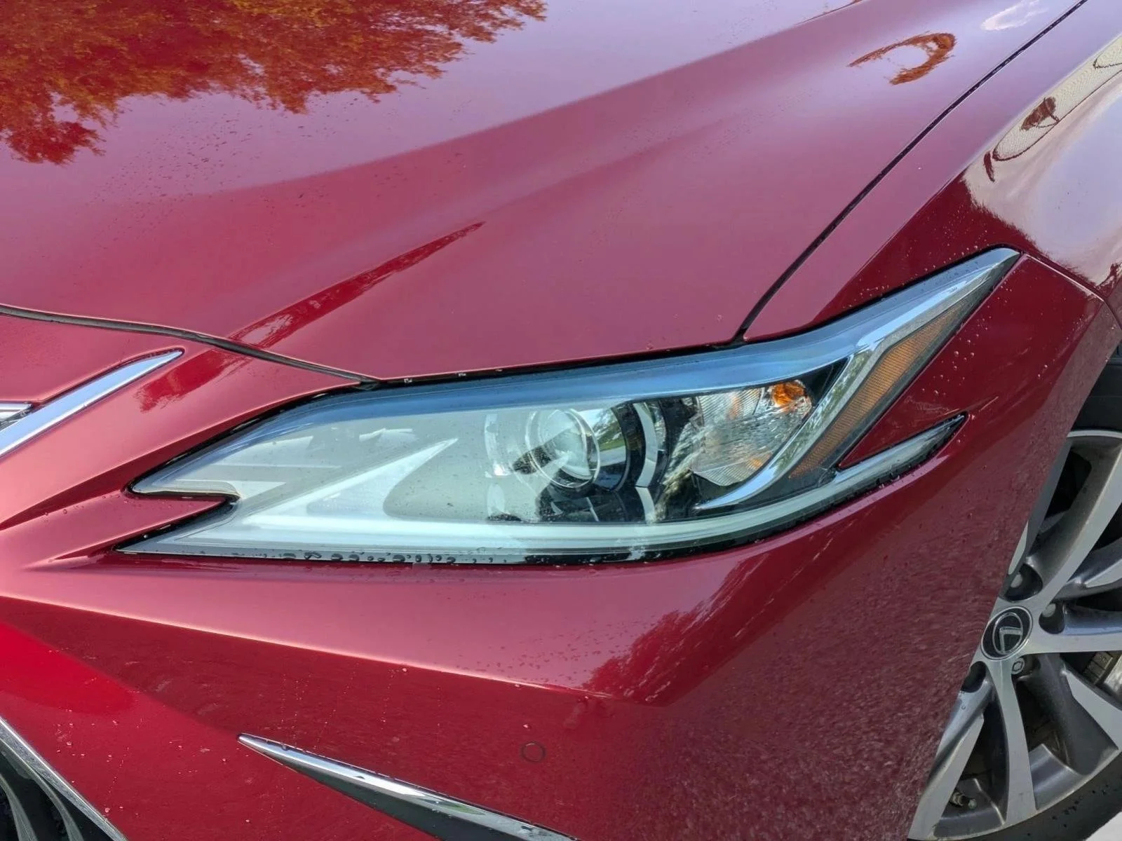Used 2019 Matador Red Mica Lexus ES 350 image 7
