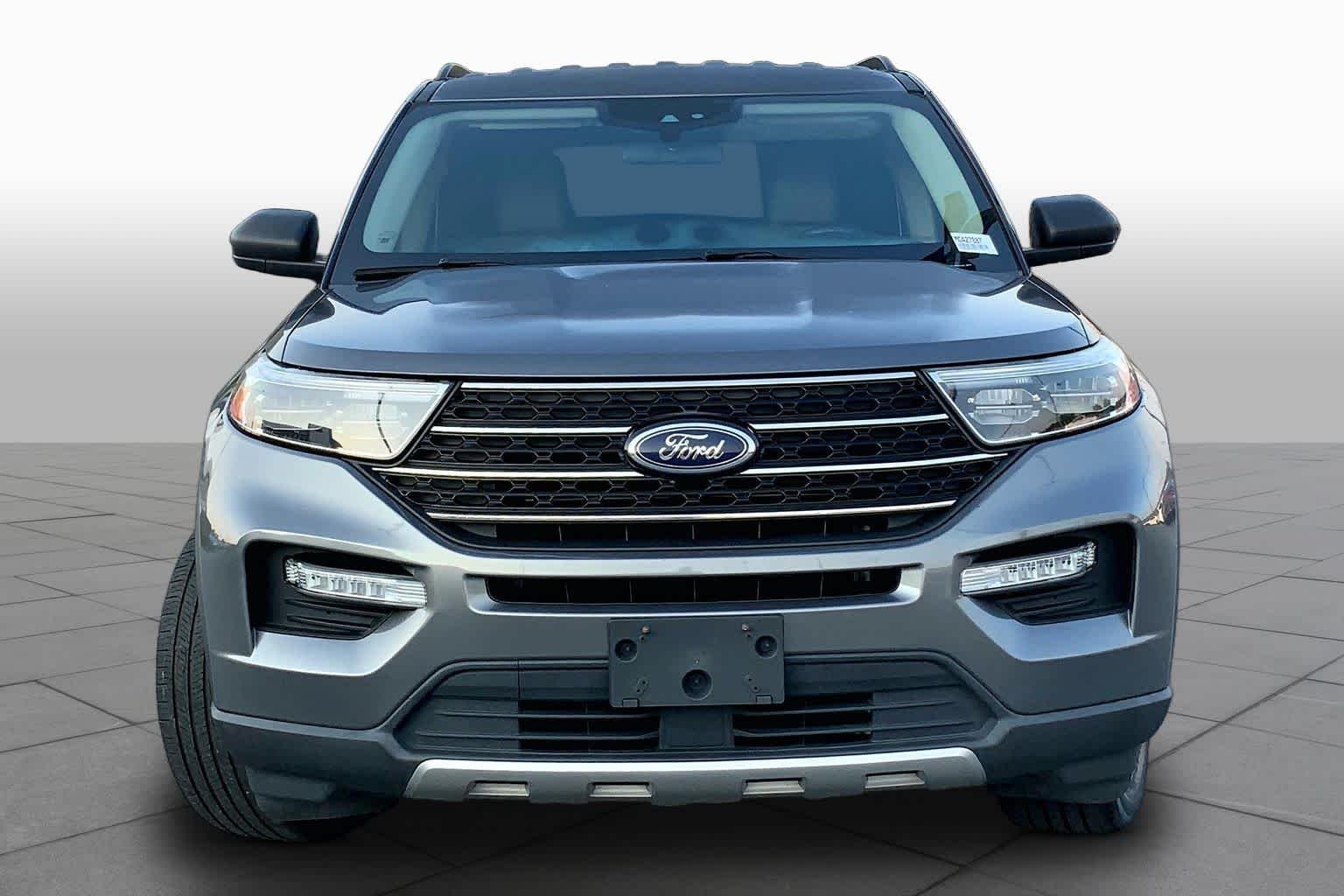 Used 2021 Carbonized Gray Metallic Ford XLT image 4