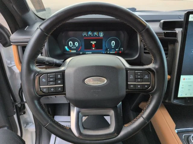 Certified Used 2023 White Metallic Ford  image 14