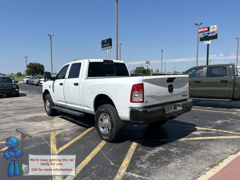 Used 2024 Bright White Clearcoat Ram Tradesman image 3