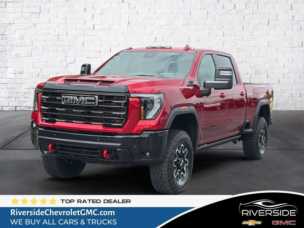 New 2026 Volcanic Red Tintcoat GMC AT4X image 1