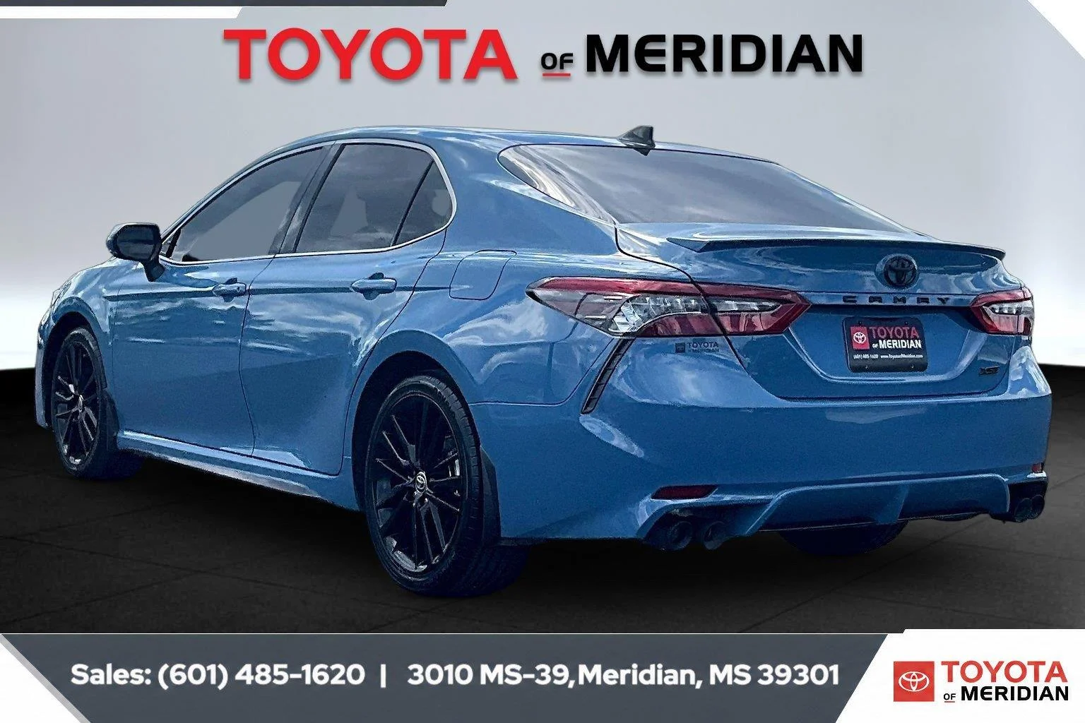 Used 2024 Cavalry Blue Toyota XSE image 2