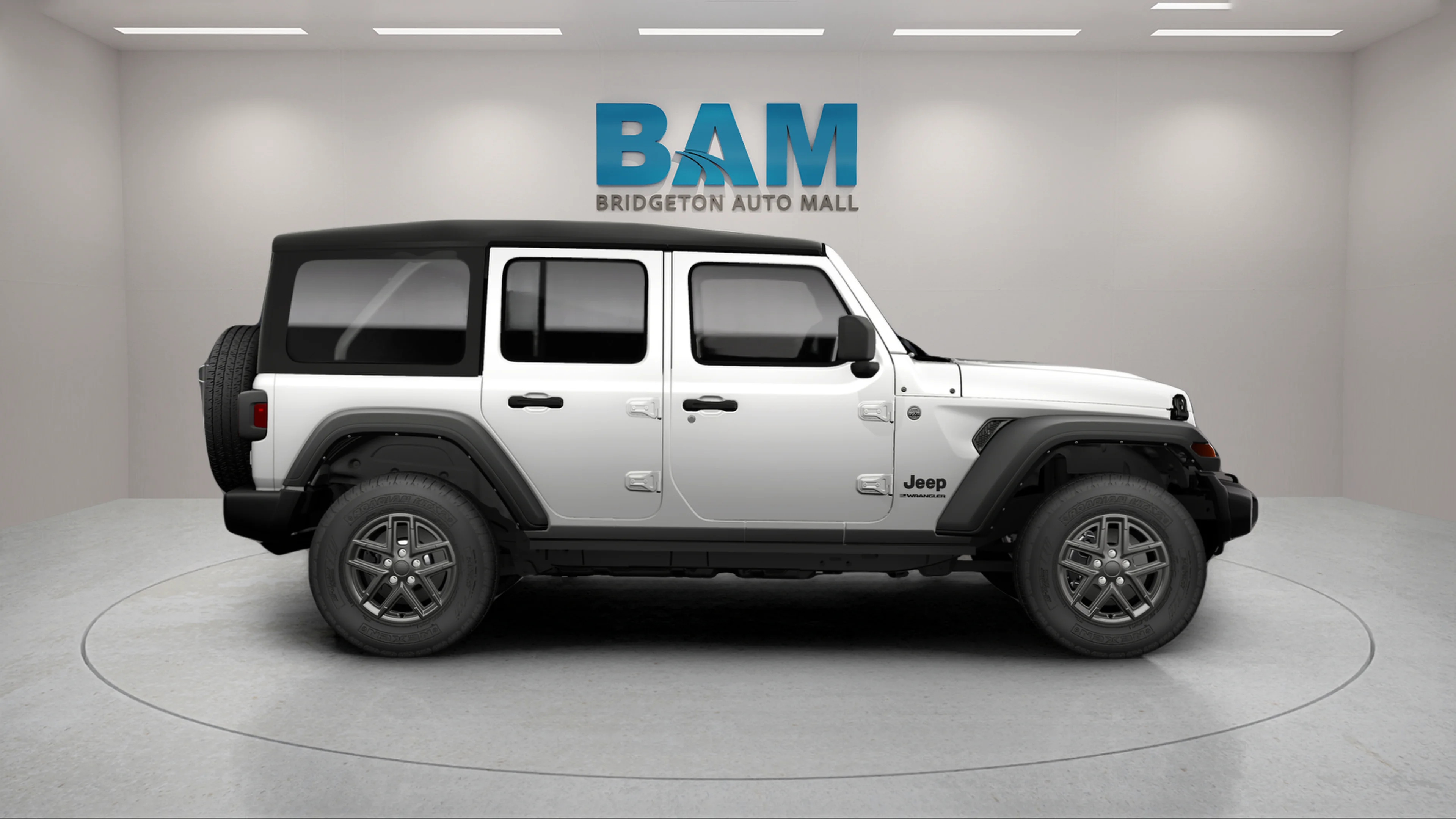 New 2026 Bright White Clearcoat Jeep Sport S image 2