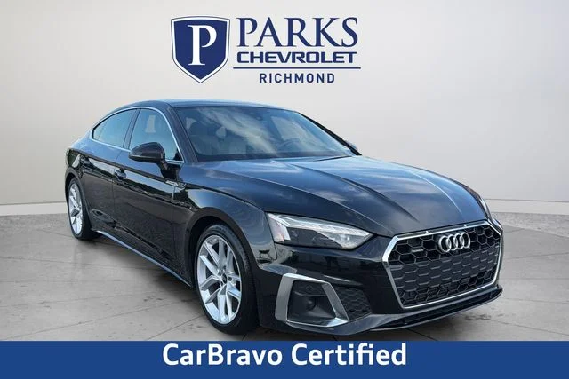 Used 2024 Black Audi 45 S line Premium Plus image 1