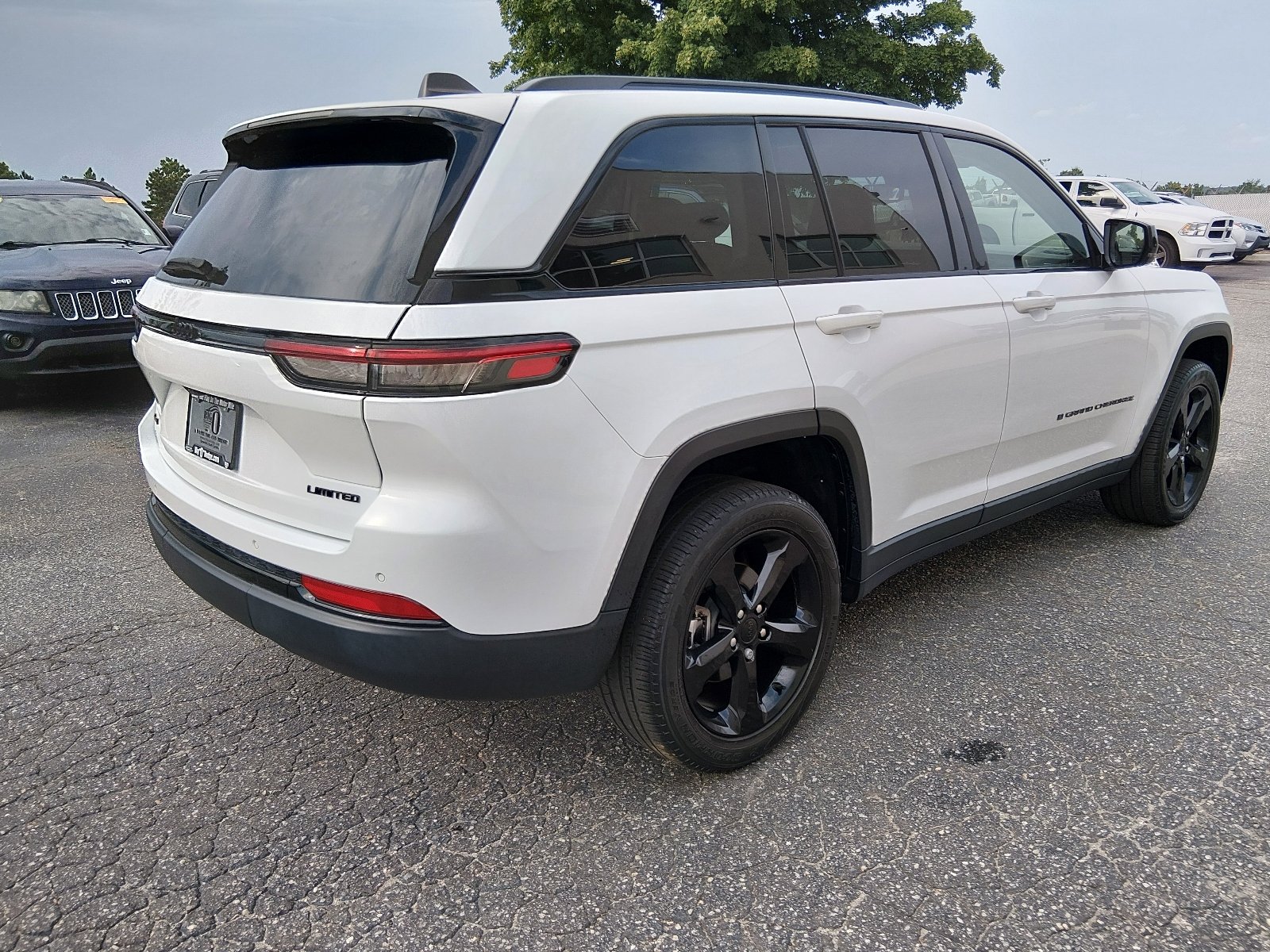 Certified Used 2023 Bright White Clear Coat Jeep Limited image 3