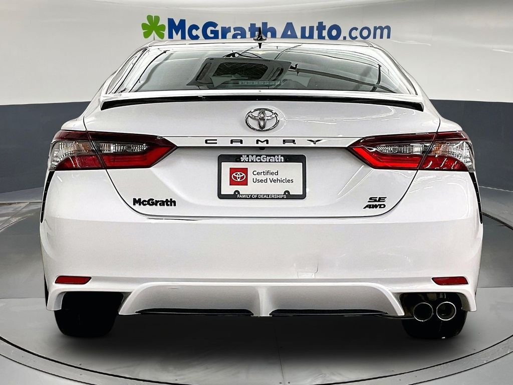 Used 2021 White Toyota SE Nightshade image 6