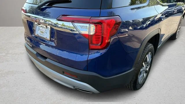 Used 2023 Ultra Blue Metallic GMC SLE image 38