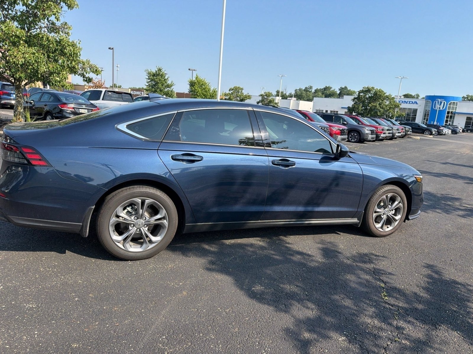 Certified Used 2024 Canyon River Blue Metallic Honda EX image 35