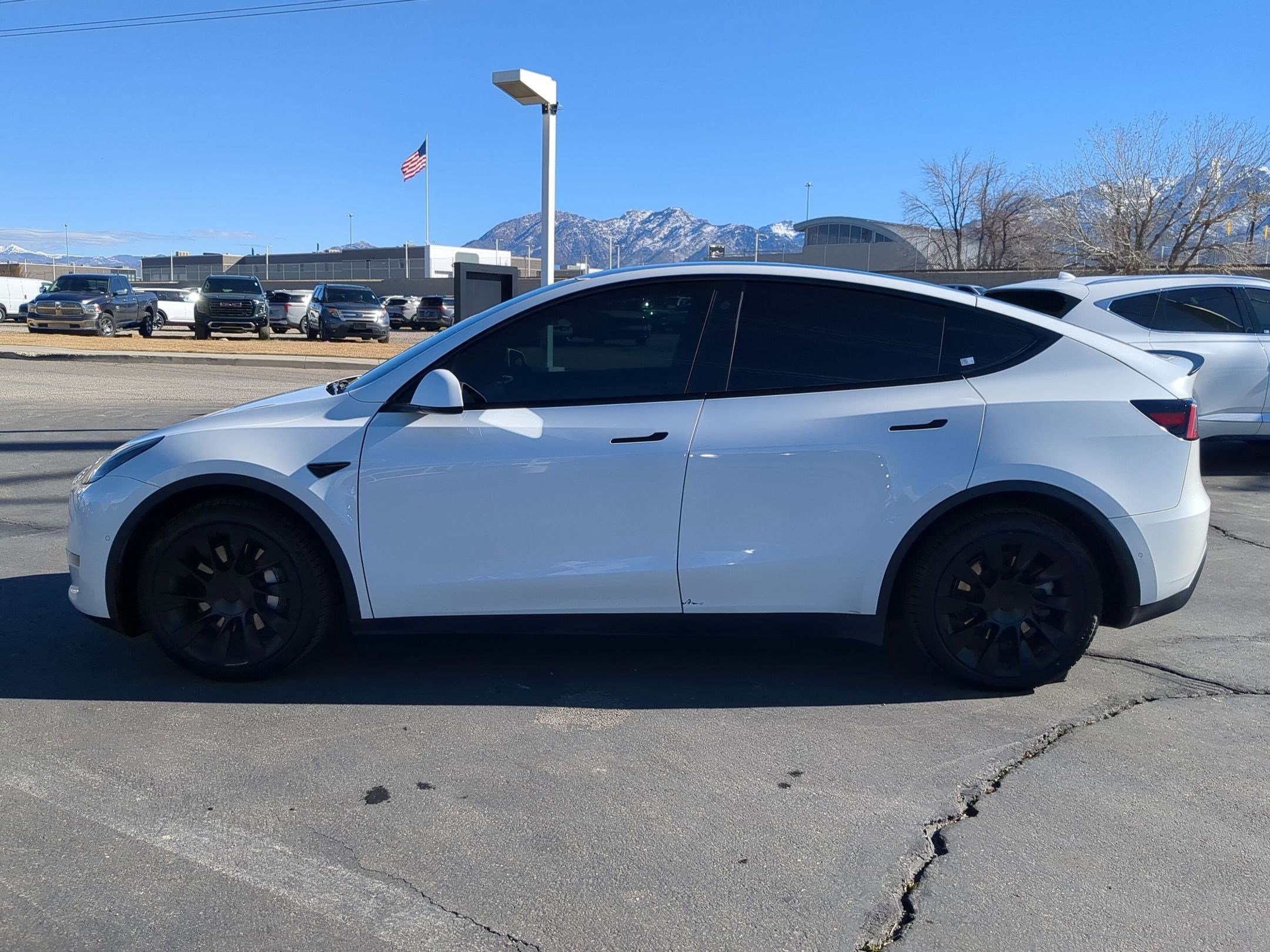 Used 2021 Tesla Model Y Long Range with VIN 5YJYGDEE9MF122468 for sale in Sandy, UT