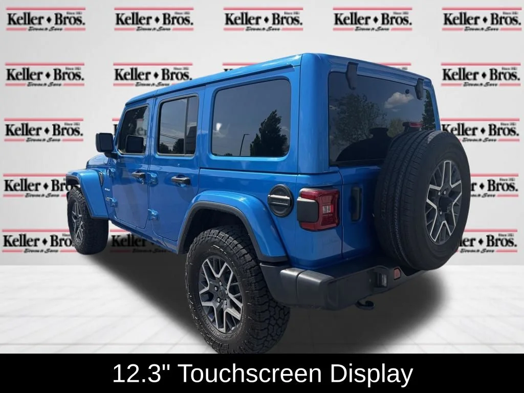 Used 2024 Blue Jeep Sahara image 5