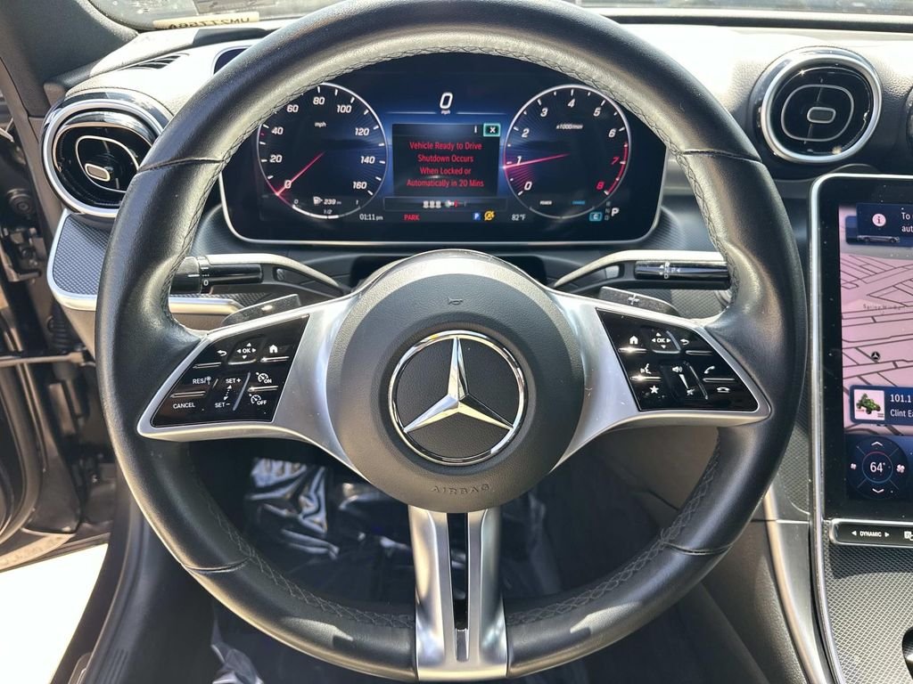 Used 2024 Graphite Gray Metallic Mercedes-Benz C 300 image 24