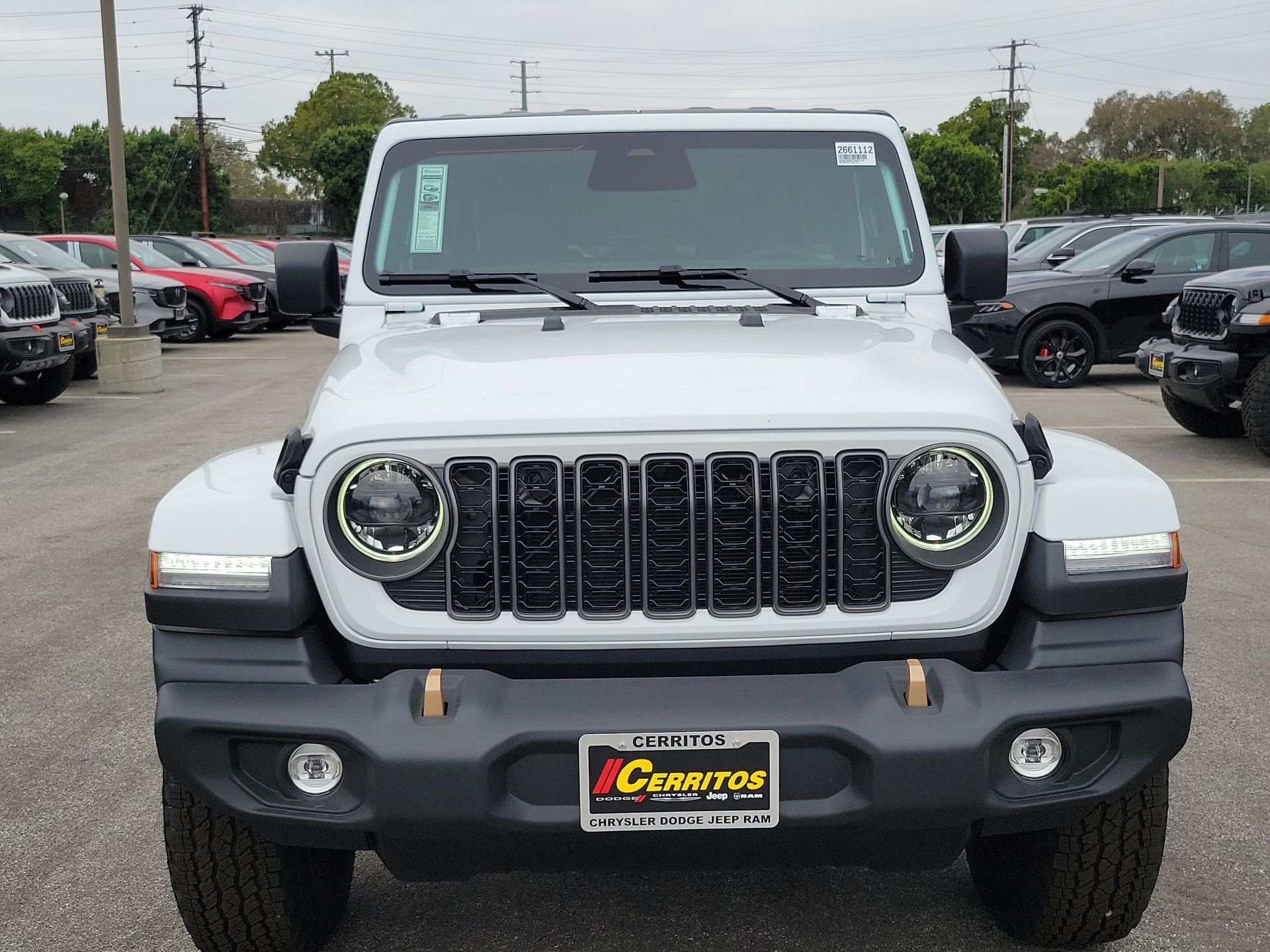 New 2026 Bright White Clear-Coat Exterior Paint Jeep 85th Anniversary Edition image 21