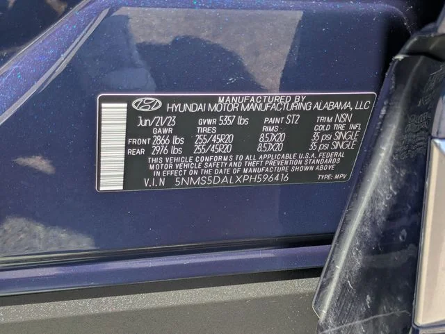 Certified Used 2023 Blue Hyundai Calligraphy image 32