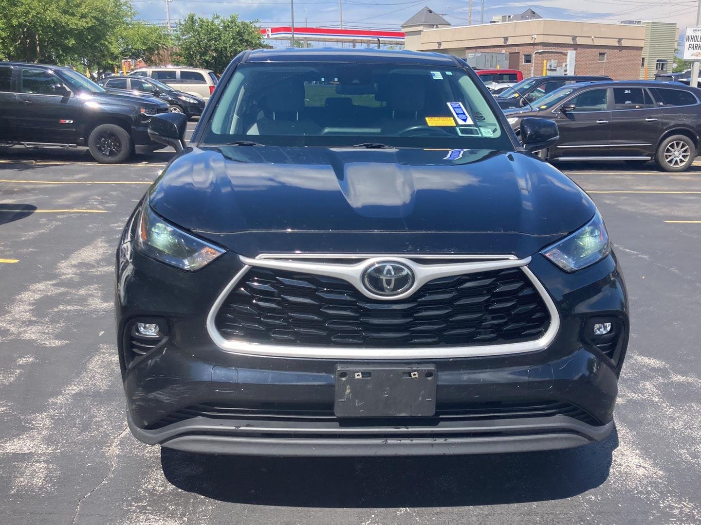 Used 2023 Midnight Black Metallic Toyota LE image 2
