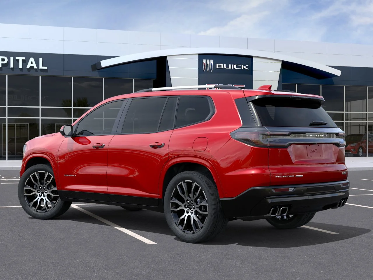 New 2026 VOLCANIC RED TINTCOAT GMC Denali Ultimate image 4