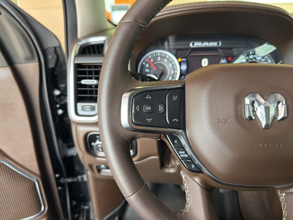 Used 2025 Diamond Black Crystal Pearlcoat Ram Laramie image 15