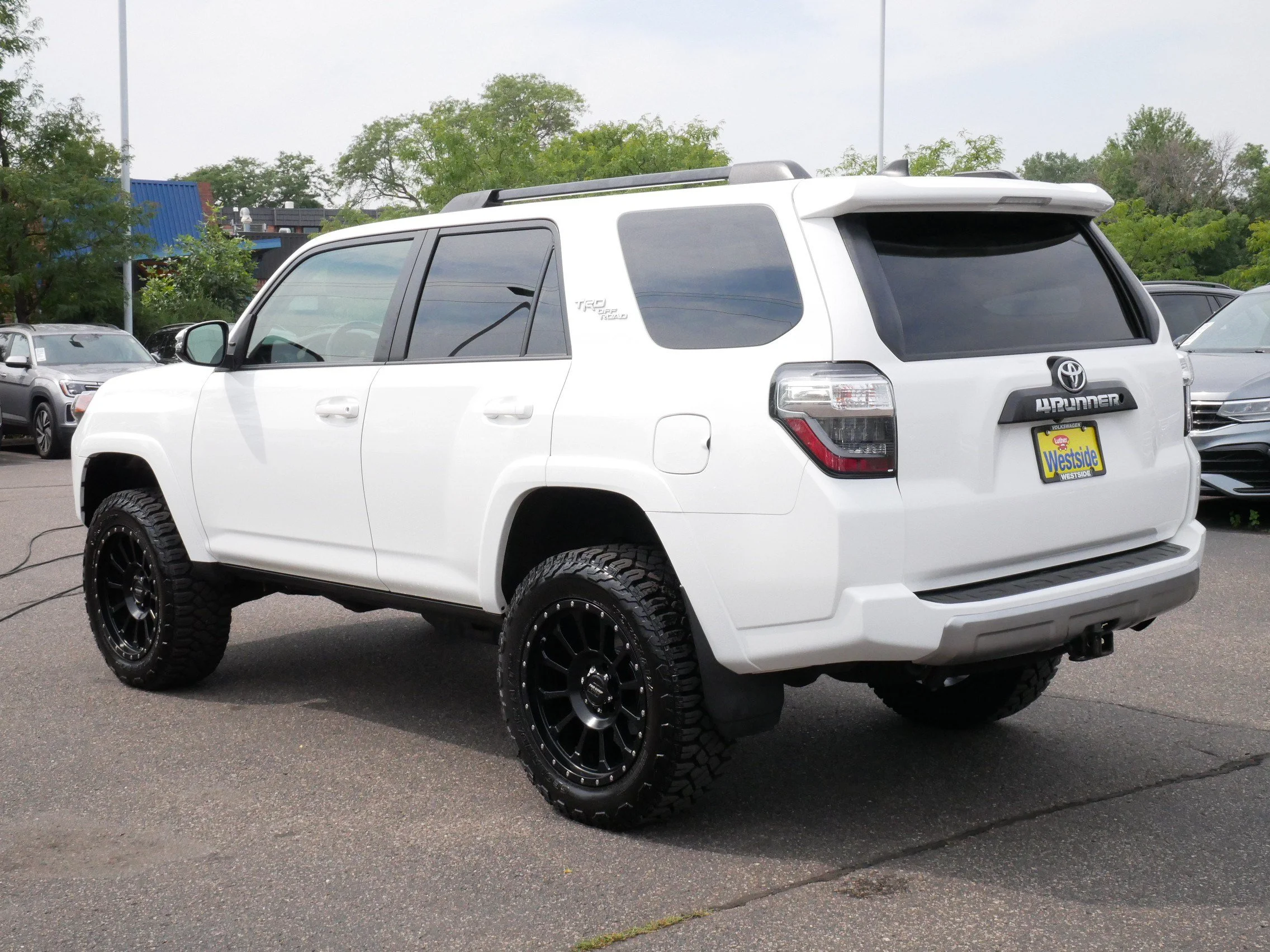 Used 2019 Super White Toyota TRD Off Road Premium image 5