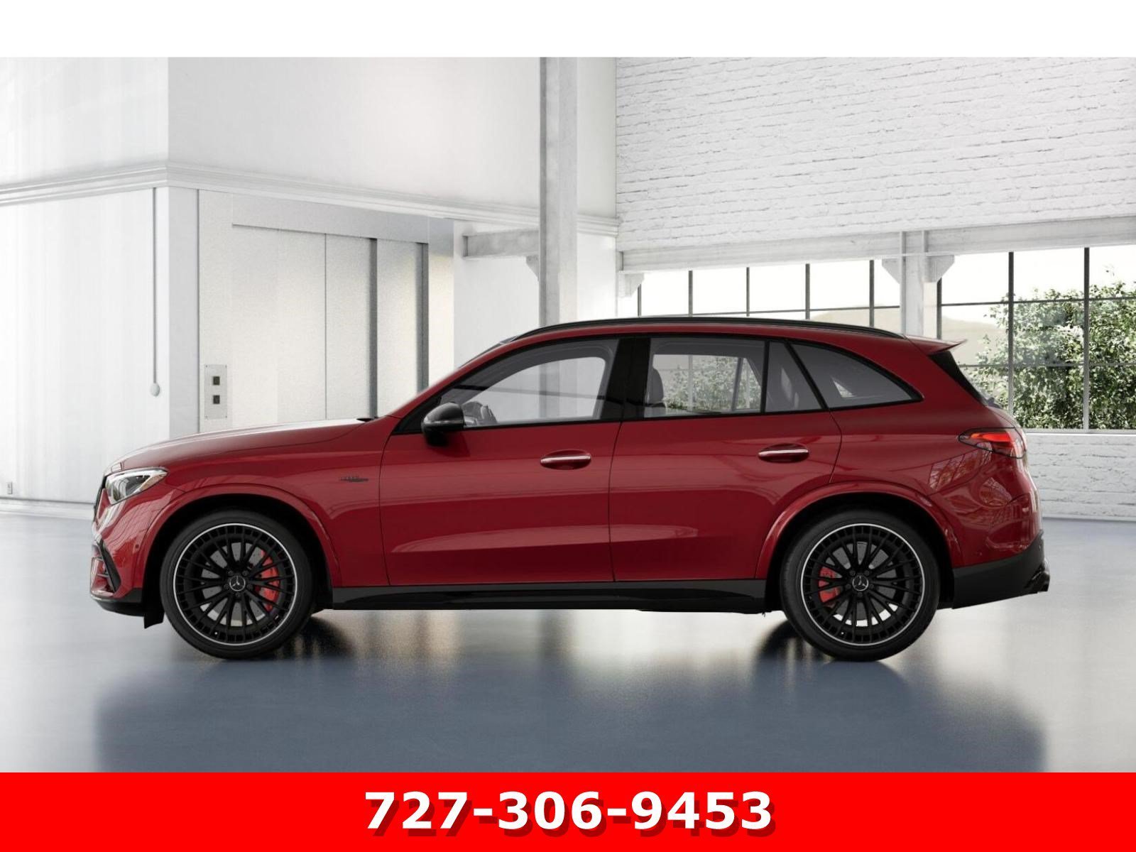 New 2026 MANUFAKTUR Patagonia Red Metallic Mercedes-Benz AMG® GLC 43 image 76