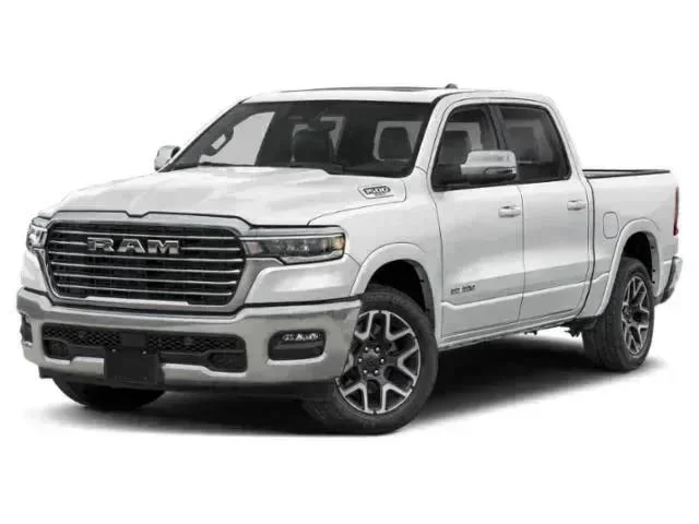New 2027 Bright White Clearcoat RAM Laramie image 1