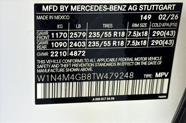 New 2026 Polar White Mercedes-Benz GLB 250 image 60