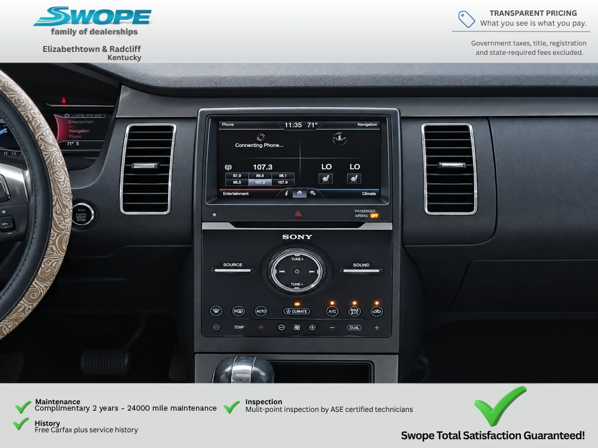 Used 2015 Tuxedo Black Metallic Ford Limited image 14
