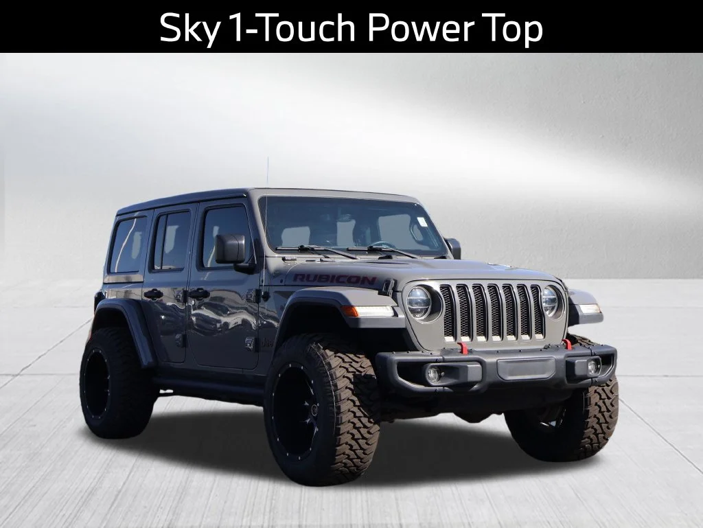 Used 2020 Gray Jeep Unlimited Rubicon image 15