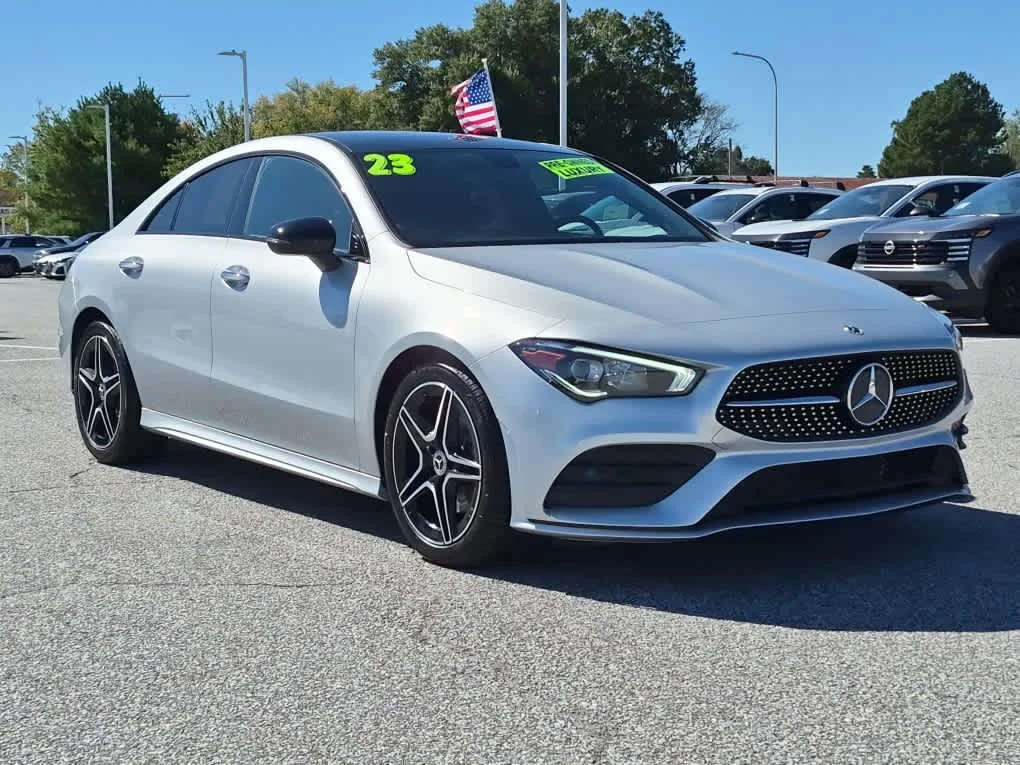 Used 2023 Iridium Silver Metallic Mercedes-Benz CLA 250 image 2