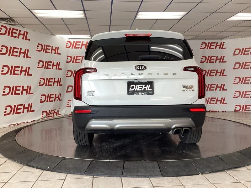 Used 2020 White Kia EX image 6