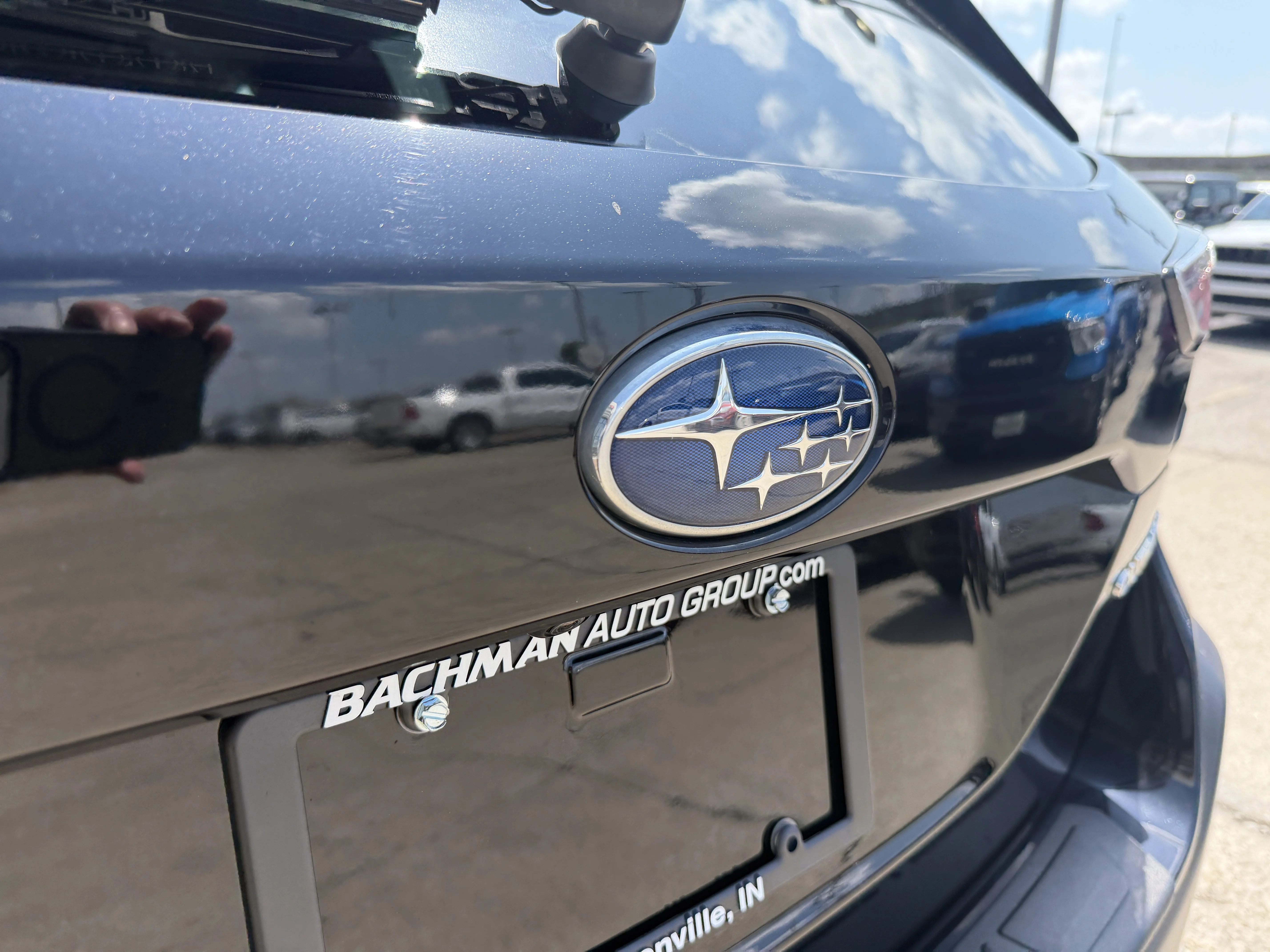 Used 2024 Crystal Black Silica Subaru Premium image 8