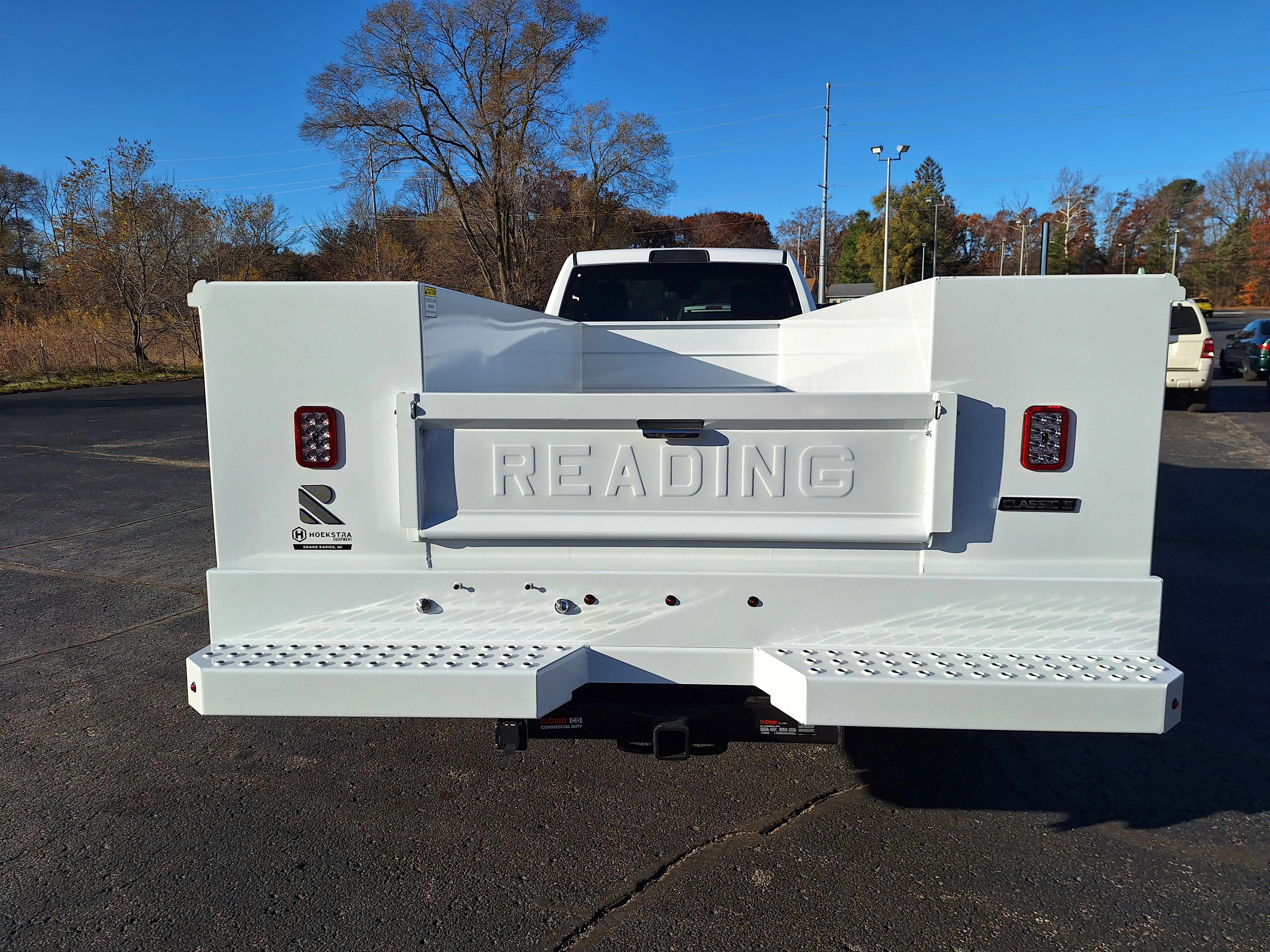 New 2026 Bright White Clear-Coat Exterior Paint RAM Tradesman Reading Service Body image 5