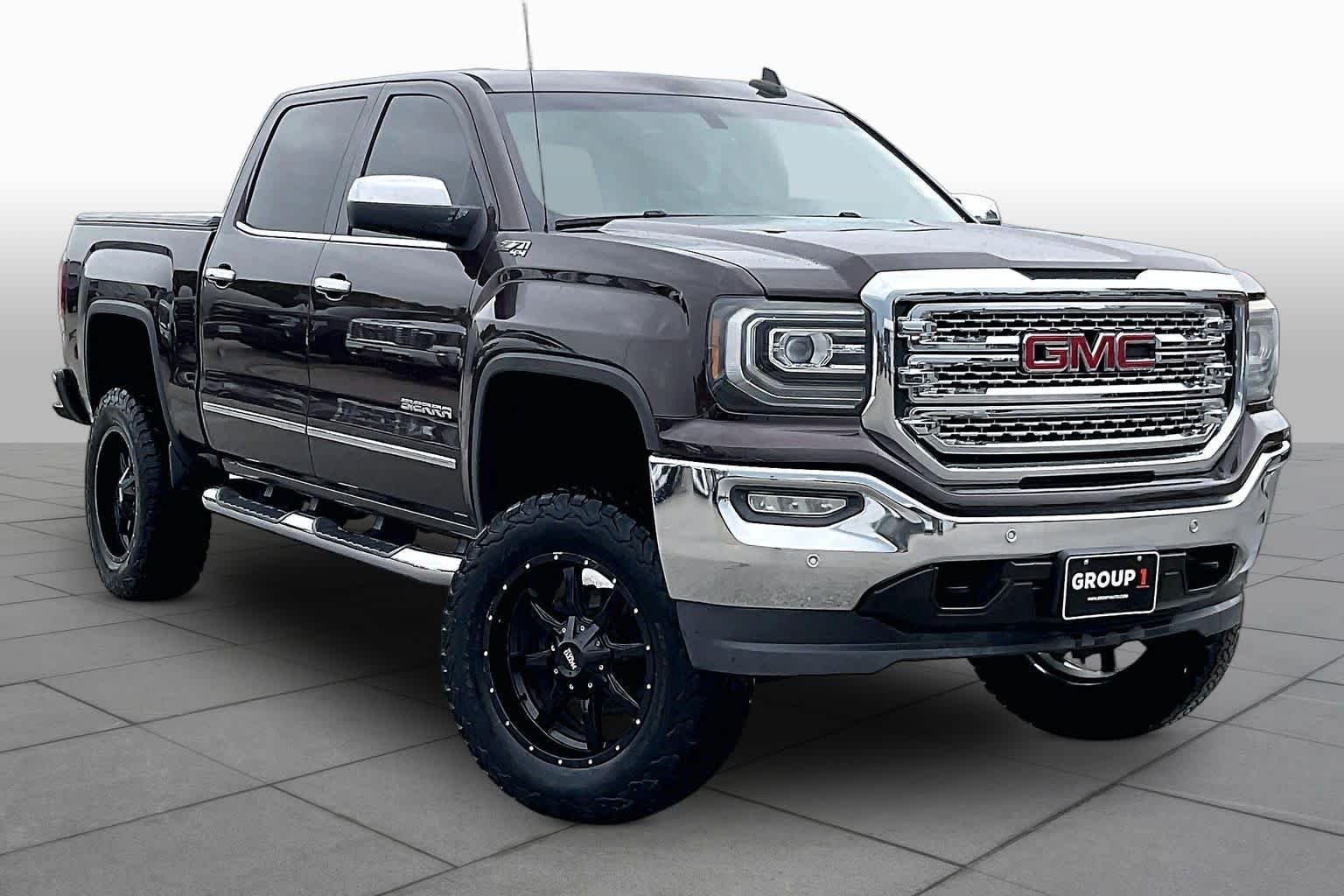 Used 2016 MAHOGANY METALLIC GMC SLT image 3