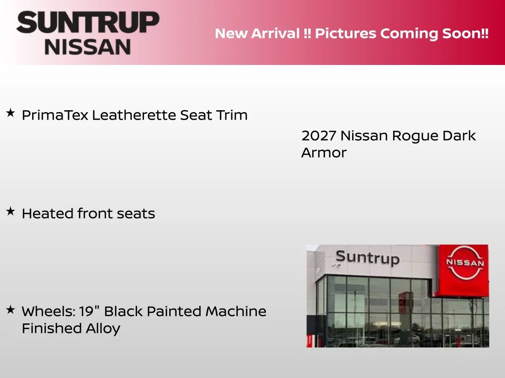 New 2027 Red Nissan Dark Armor image 7