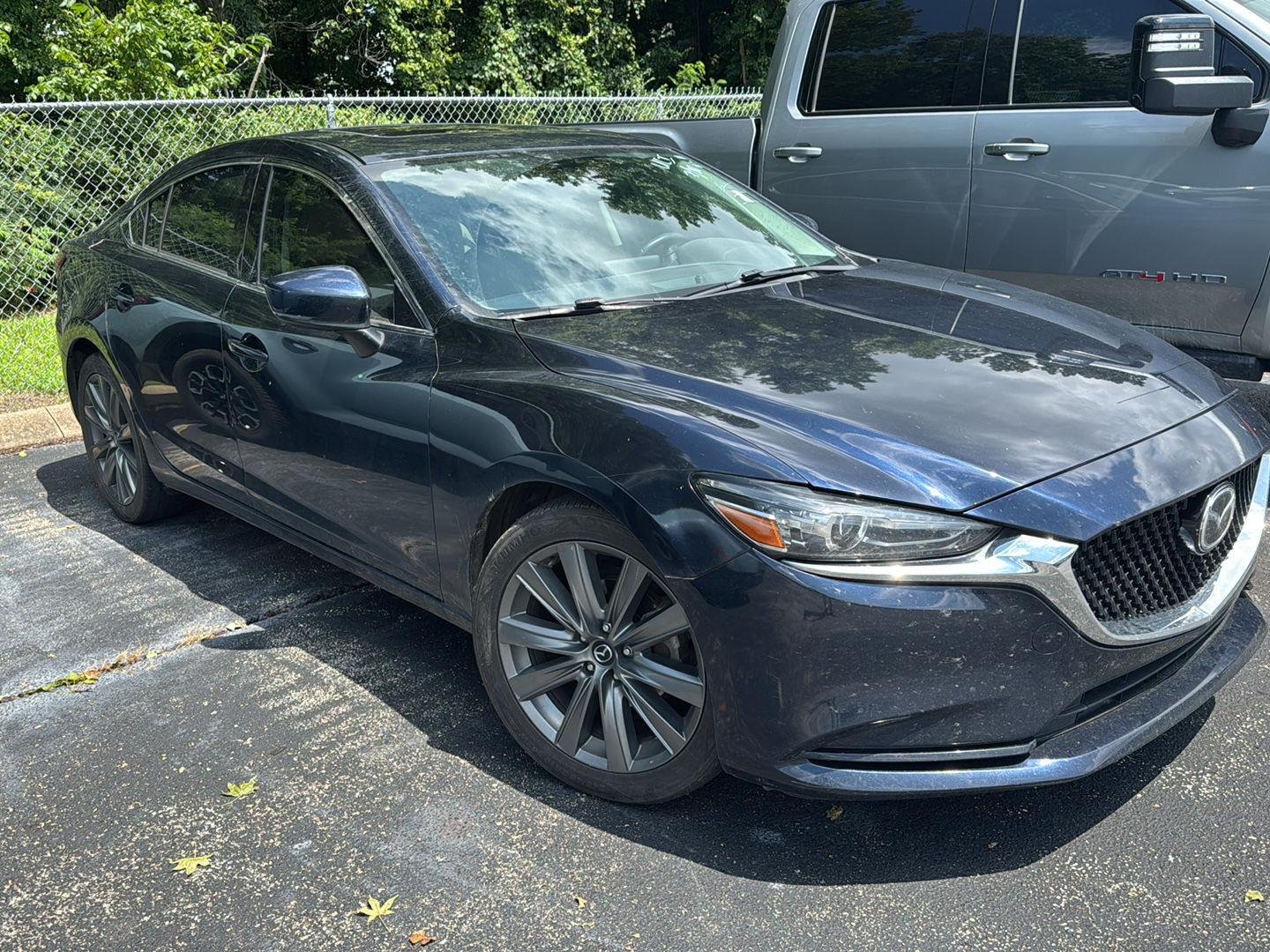 Deep Crystal Blue 2021 Mazda MAZDA6 Sedan Front-Wheel Drive