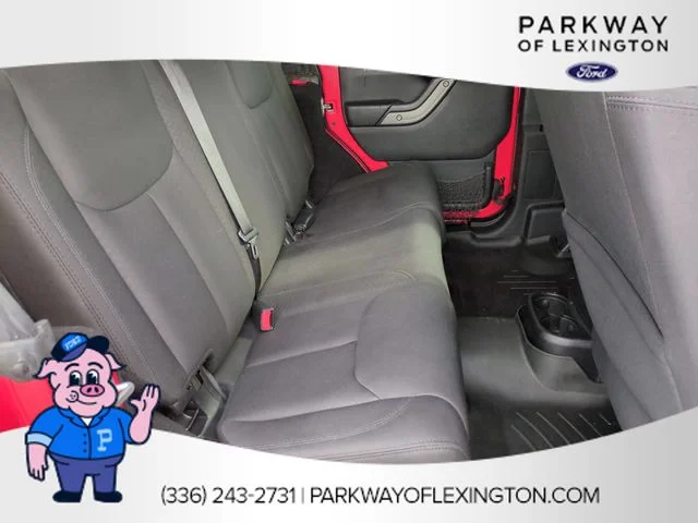 Used 2016 Red Jeep Unlimited Sport image 29