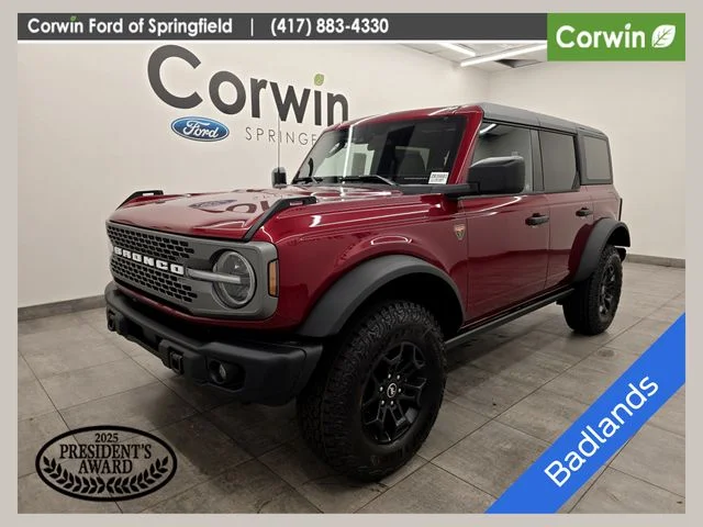 New 2026 Ruby Red Metallic Tinted Clearcoat Ford Badlands® image 1