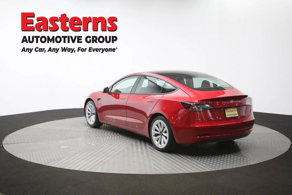 Used 2021 Red Tesla Standard Range Plus image 58