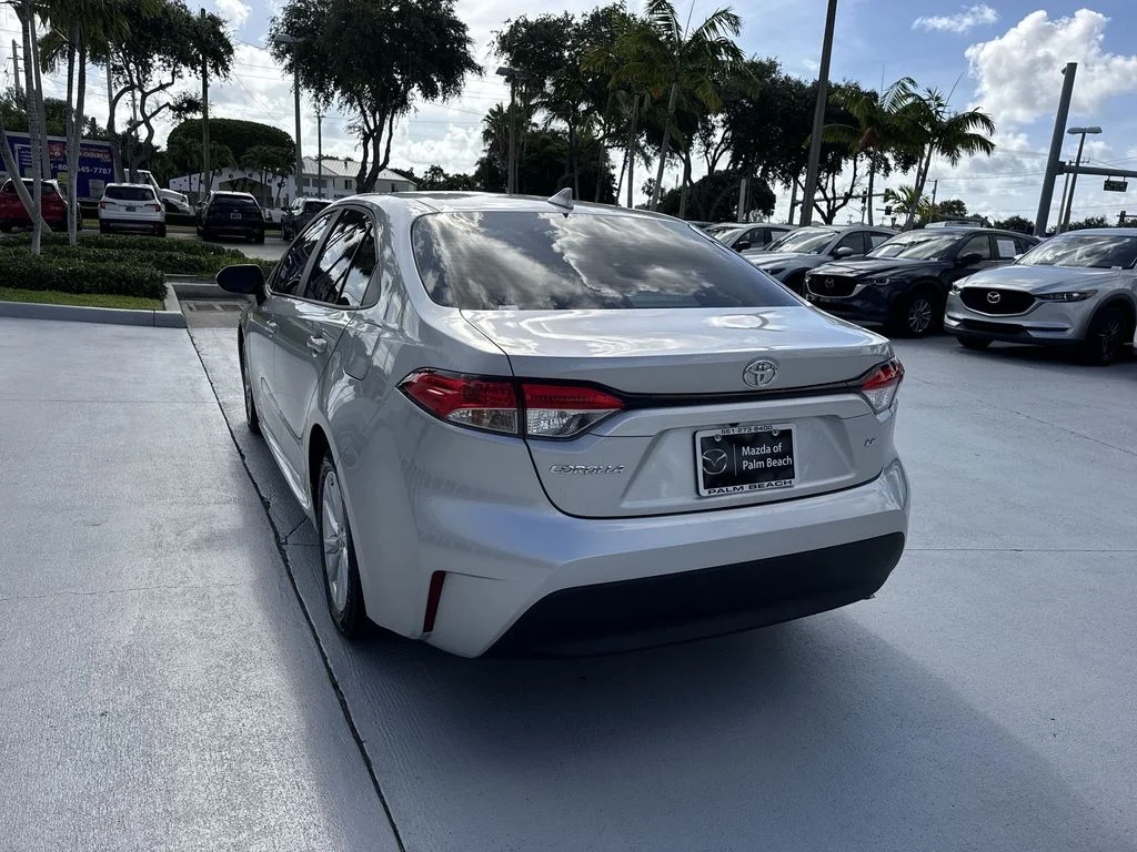 Used 2023 Classic Silver Metallic Toyota LE image 13