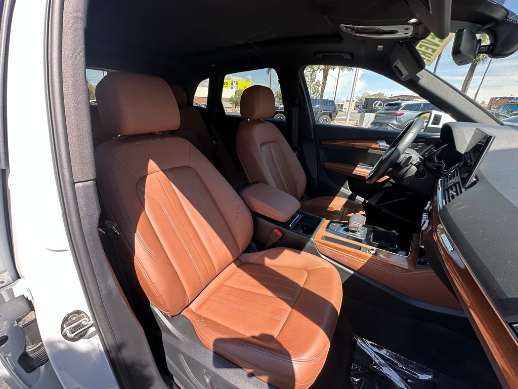 Used 2021 White Audi 55 Premium Plus image 20