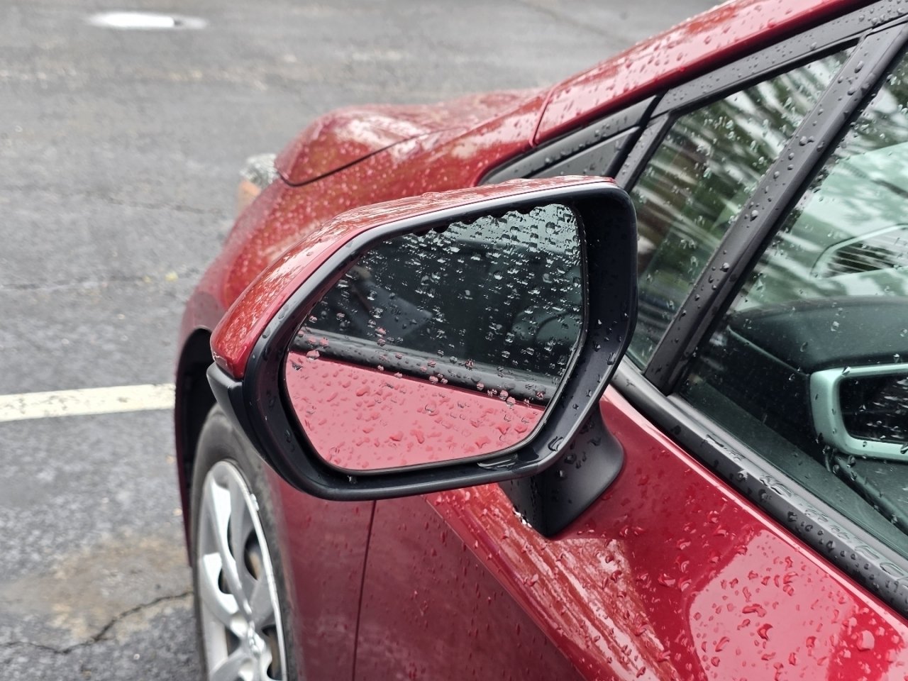 Certified Used 2025 Red Toyota LE image 22