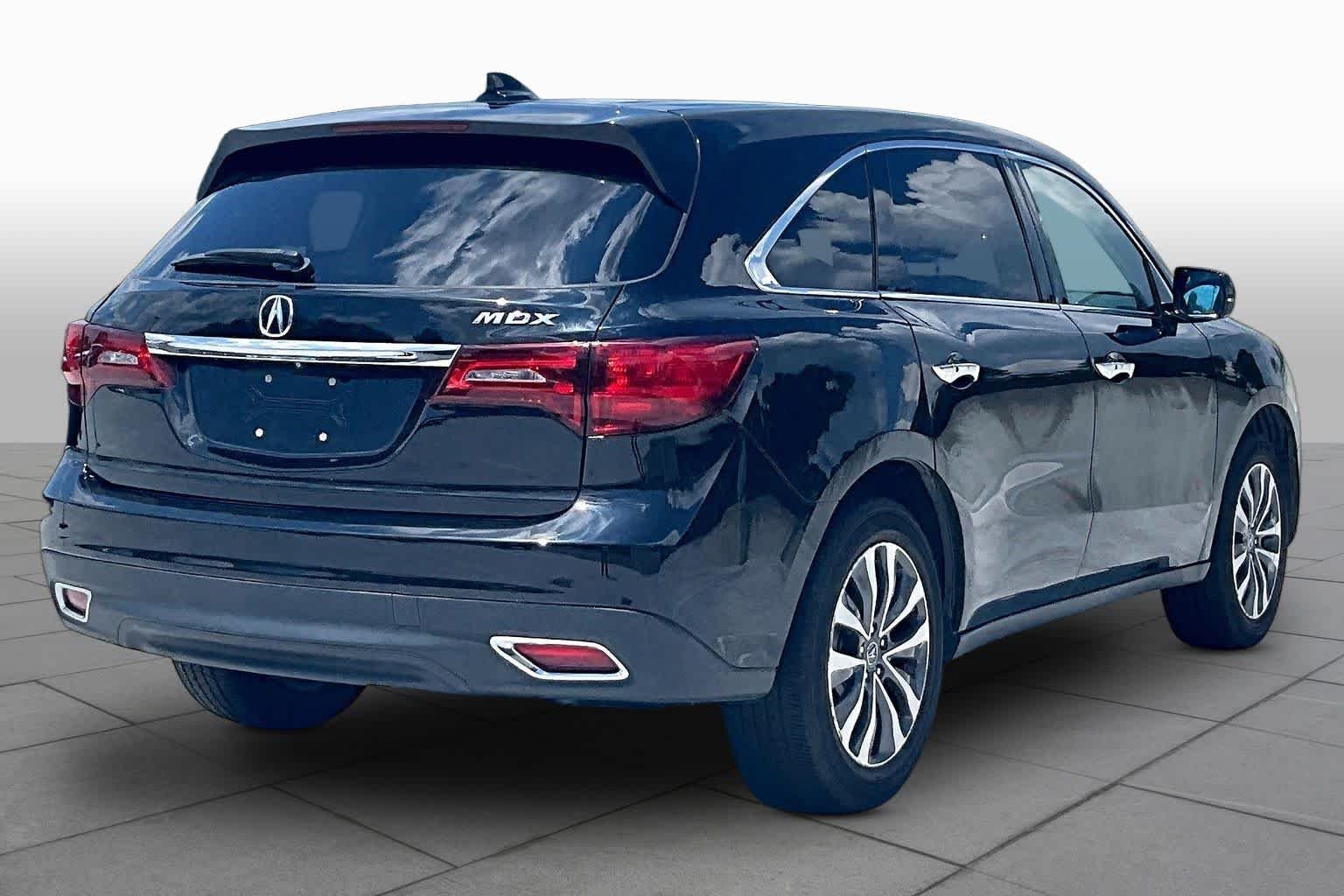 Used 2015 Crystal Black Pearl Acura Tech Pkg image 12