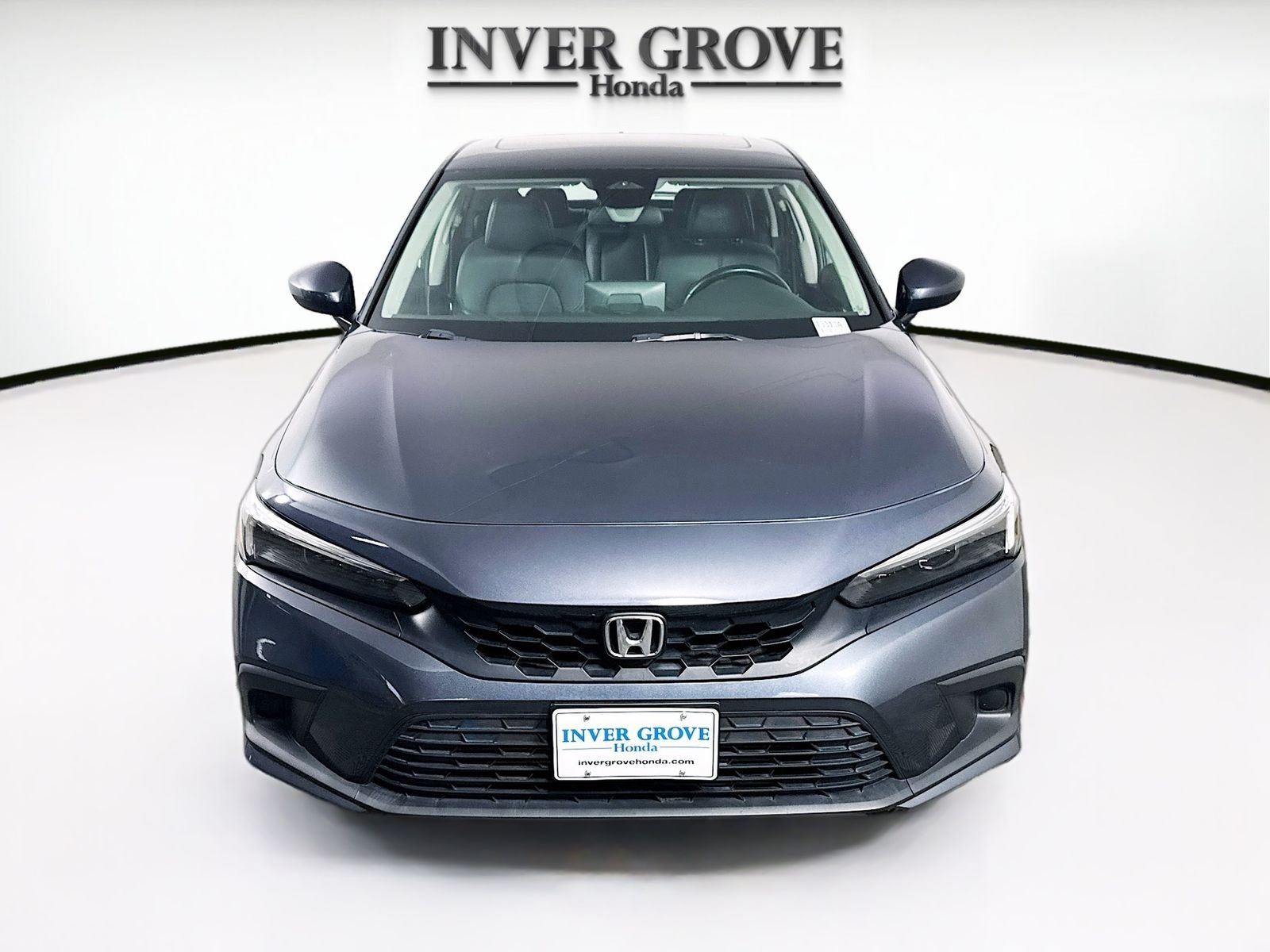 Used 2022 Honda Civic Hatchback EX-L with VIN 19XFL1H77NE005963 for sale in Inver Grove Heights, Minnesota