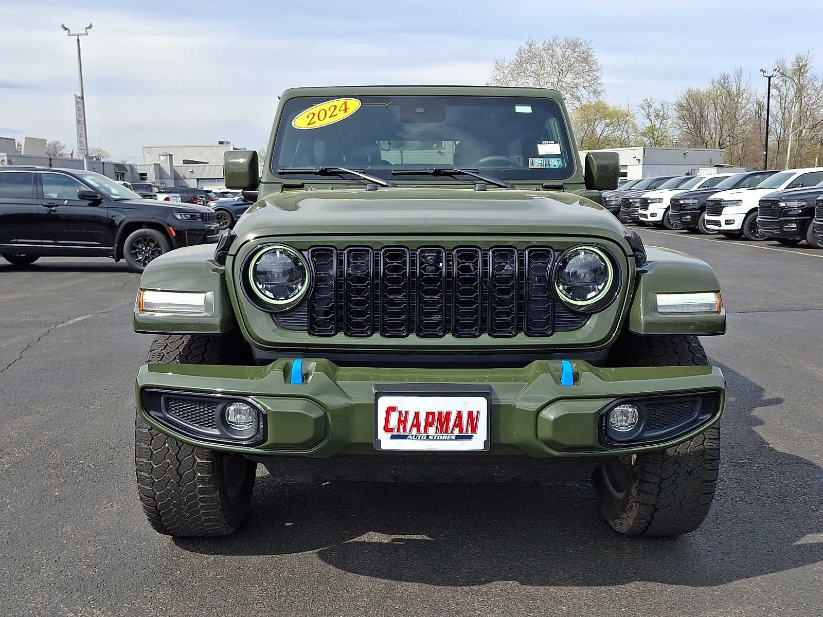 Used 2024 Jeep Wrangler 4xe High Altitude 4XE with VIN 1C4RJXU66RW196421 for sale in Horsham, PA