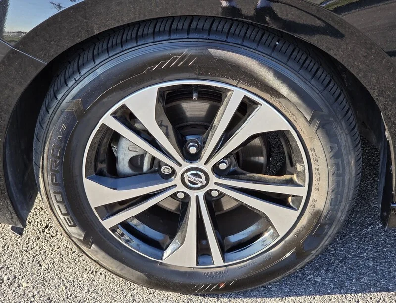Used 2023 Super Black NISSAN SV CVT image 19
