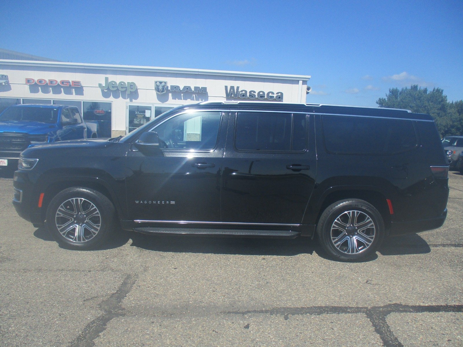 Used 2024 Jeep Wagoneer L Series II with VIN 1C4SJSBP0RS131930 for sale in Waseca, Minnesota