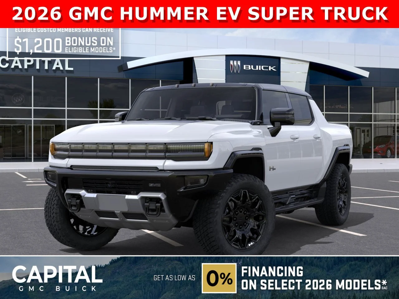 New 2026 INTERSTELLAR WHITE GMC 2X image 1