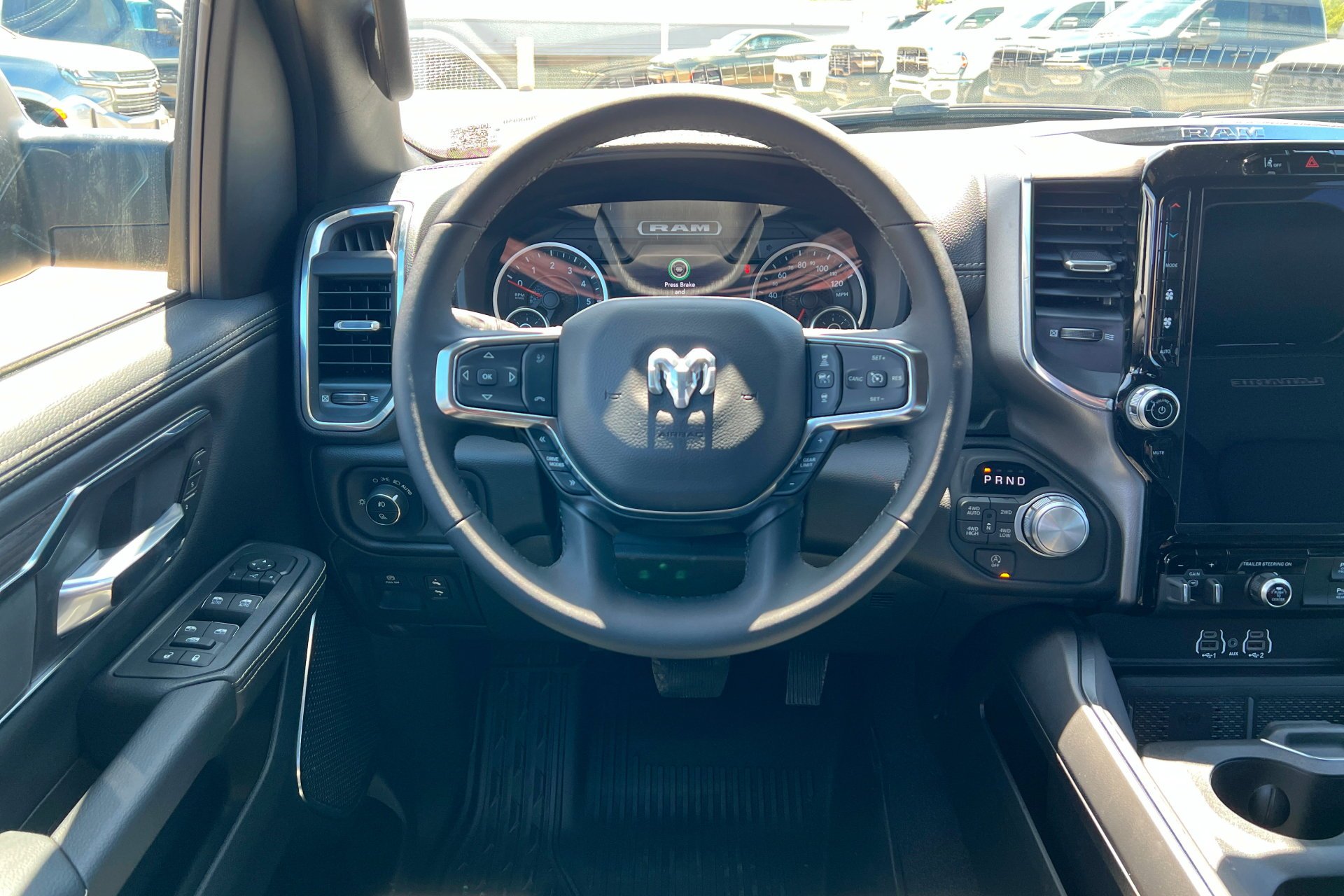 New 2026 Granite Crystal Metallic Clear-Coat Exterior Paint RAM Laramie image 13